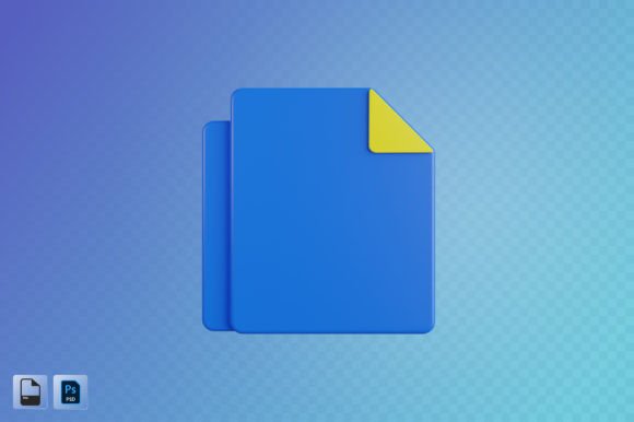 Documents 3D Illustration: A Modern Design Asset