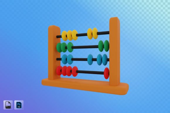 How Abacus 3D Illustration Enhances Modern Design Projects