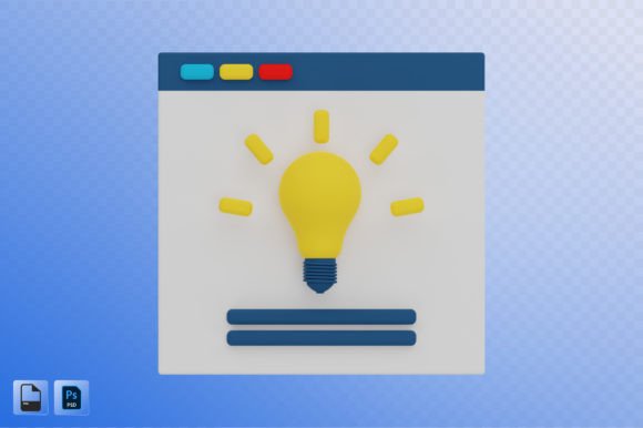 Marketing Idea 3D Illustration: A Modern Tool for Creative and Business Success