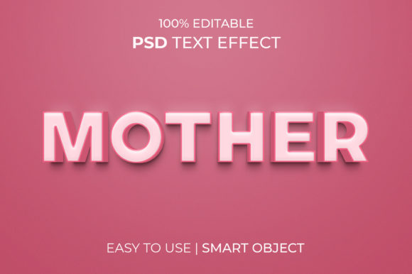 Mother Editable Text Effect Style: A Strategic Tool for Creative Professionals